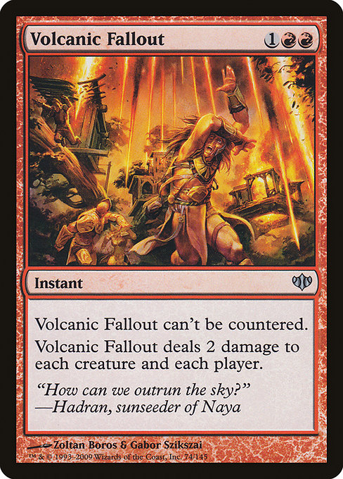 Volcanic Fallout card image