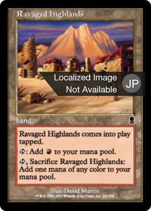 Ravaged Highlands (Odyssey #324)