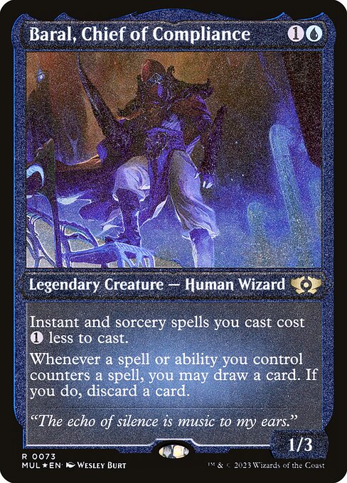 Baral, Chief of Compliance (MUL)