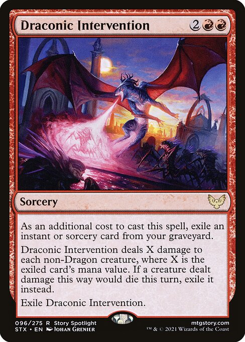 Draconic Intervention (stx) 96 Draconic Intervention (stx) 96