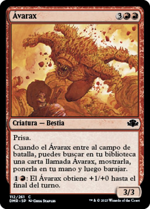 Avarax (Dominaria Remastered #112)