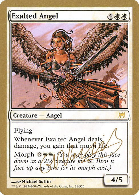 Exalted Angel (World Championship Decks 2004 #gn28)