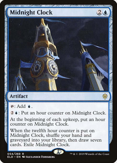 Midnight Clock (Throne of Eldraine Promos #54p)
