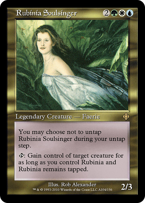Rubinia Soulsinger (Magic Online Theme Decks #A104)