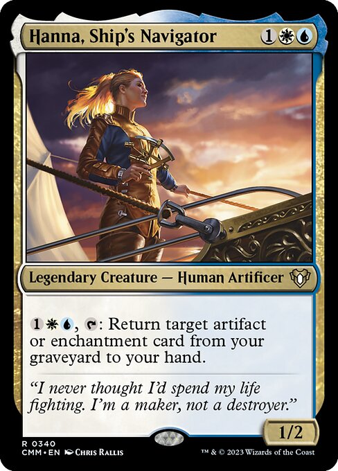 Hanna, Ship's Navigator (Commander Masters #340)