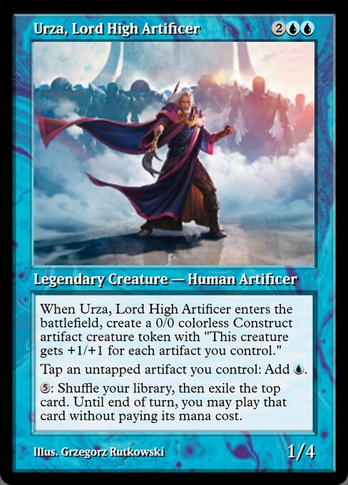 Urza, Lord High Artificer (Magic Online Promos #91229)