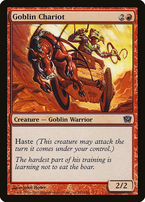 Goblin Chariot (Ninth Edition #191★)