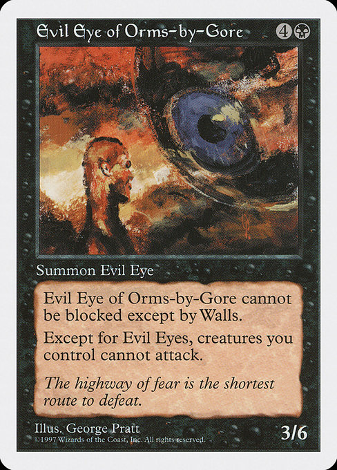 Evil Eye of Orms-by-Gore card image