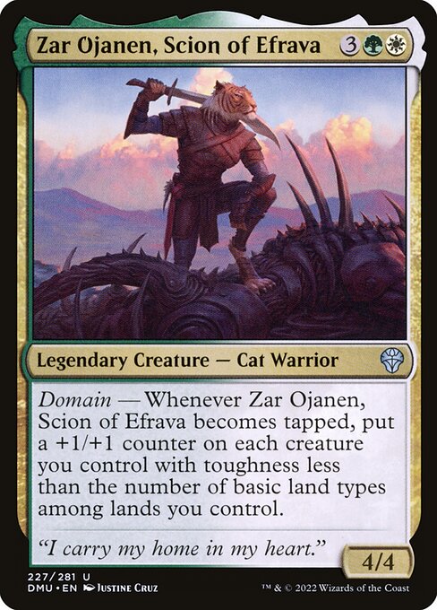 Zar Ojanen, Scion of Efrava (Dominaria United #227)