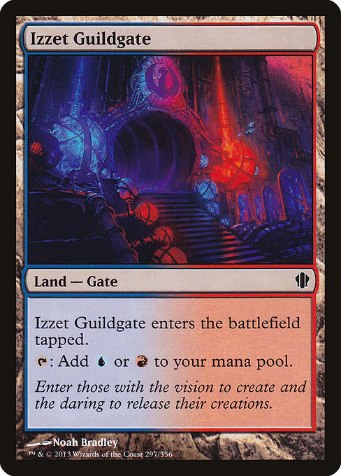 Izzet Guildgate (Commander 2013 #297)