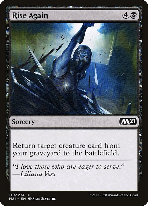 Rise Again (Core Set 2021 #119)