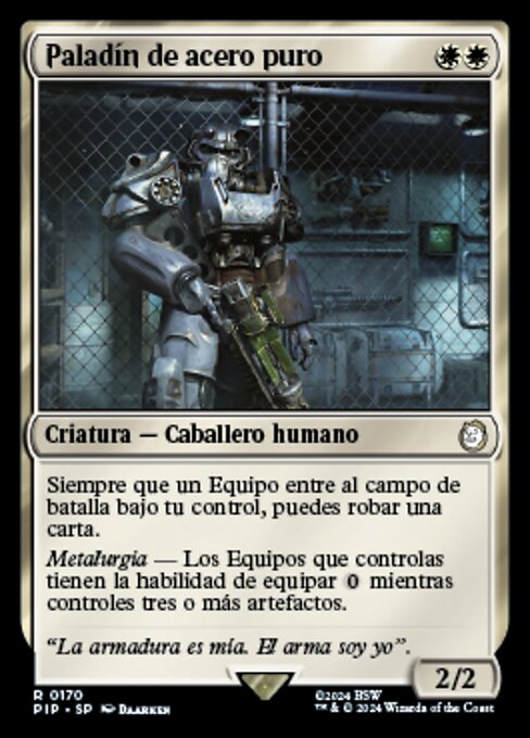 Paladín de acero puro