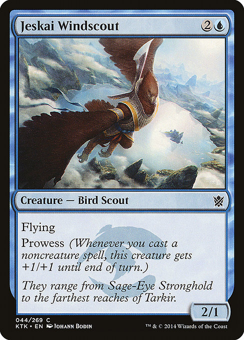 Jeskai Windscout (Khans of Tarkir #44)