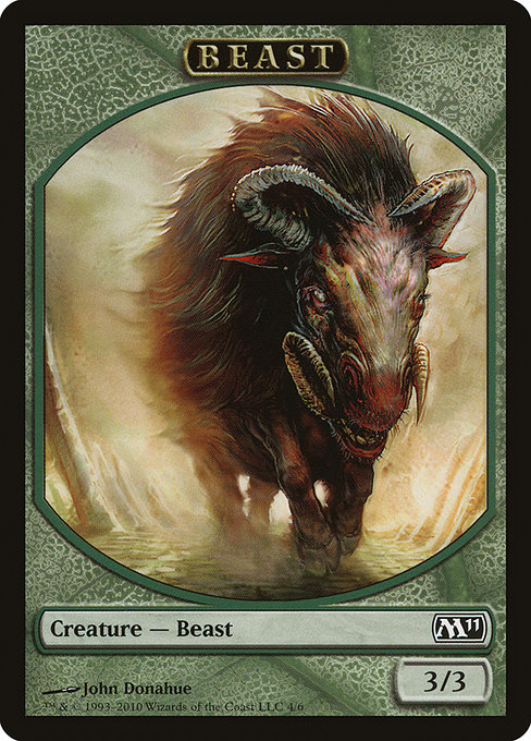 Beast (Magic 2011 Tokens #4)