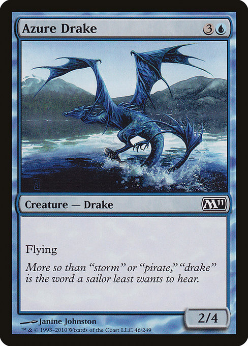 Azure Drake (Magic 2011 #46)