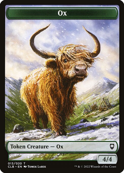 Ox card image