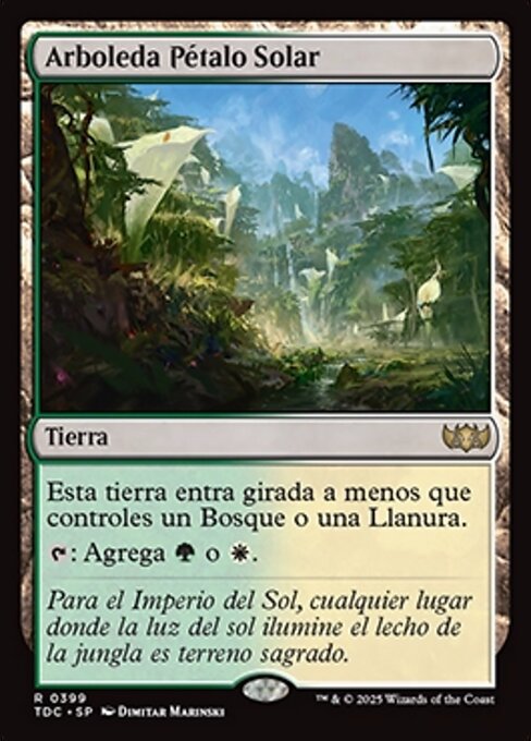 Arboleda Pétalo Solar