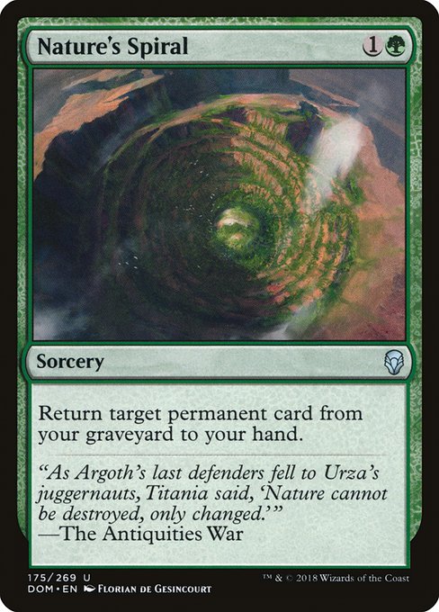 Nature's Spiral (Dominaria #175)