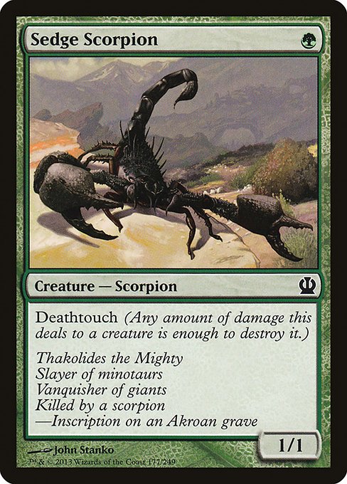 Sedge Scorpion card image
