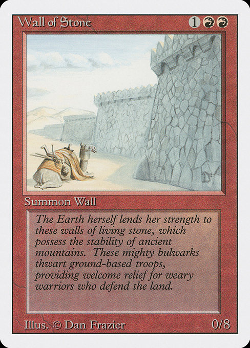 Wall of Stone (Revised Edition #184)