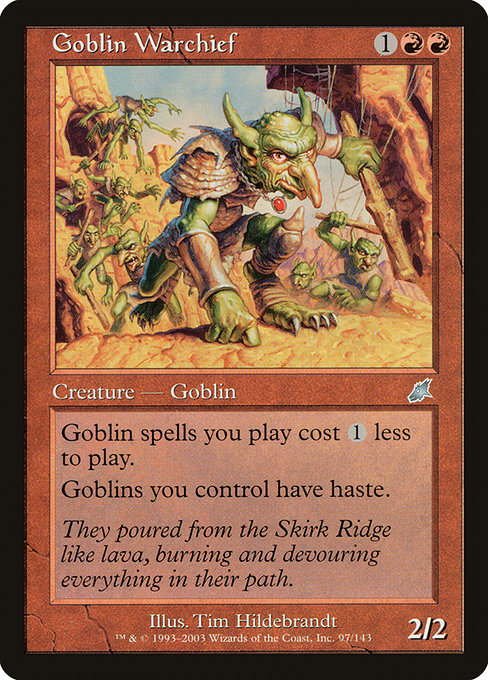 Goblin Warchief card image