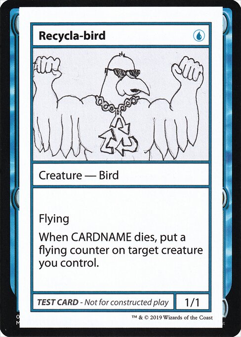 Recycla-bird (Mystery Booster Playtest Cards 2021 #28)