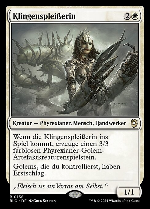 Klingenspleißerin