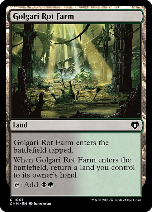 Golgari Rot Farm (cmm) 1001