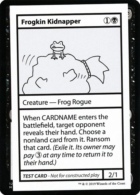 Frogkin Kidnapper (Mystery Booster Playtest Cards 2021 #42)