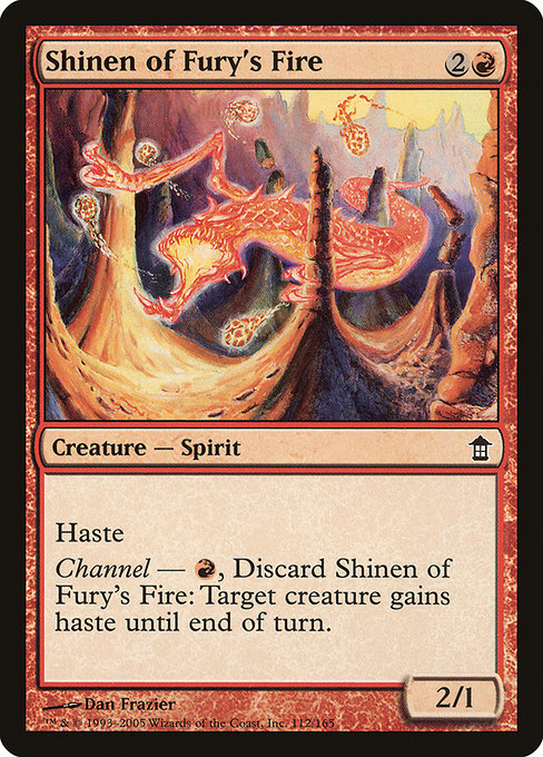 Shinen of Fury's Fire (Saviors of Kamigawa #112)