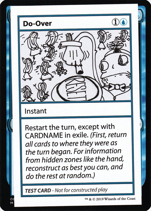 Do-Over (Mystery Booster Playtest Cards 2021 #20)