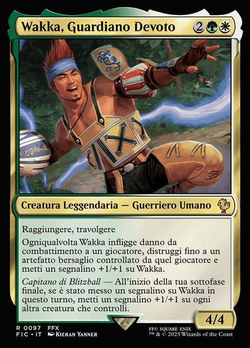 Wakka, Devoted Guardian