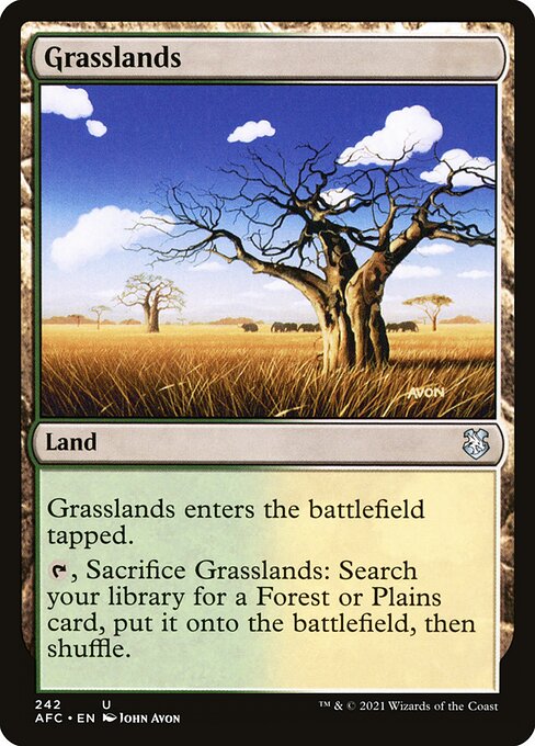 Grasslands (Forgotten Realms Commander #242)