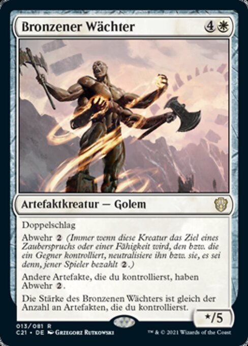 Bronze Guardian (Commander 2021 #13)