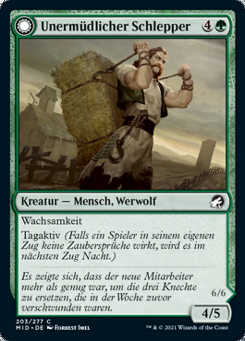 Unermüdlicher Schlepper