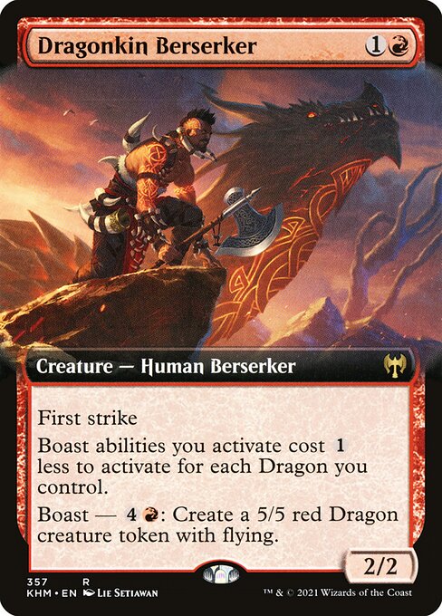 Dragonkin Berserker (Kaldheim #357)