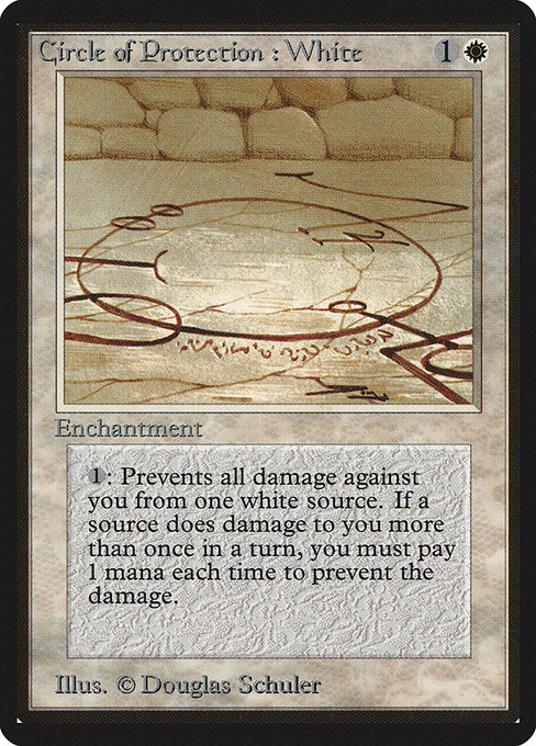 Circle of Protection: White (Limited Edition Beta #14)