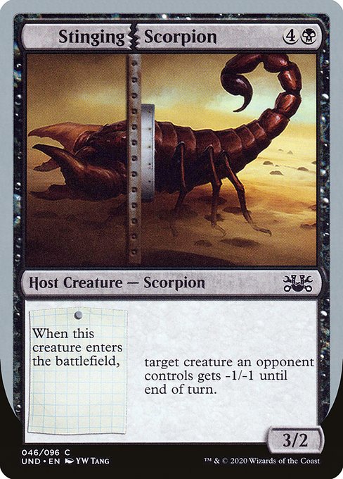 Stinging Scorpion (Unsanctioned #46)