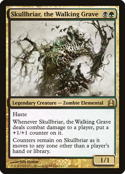 Skullbriar, the Walking Grave (Commander 2011 #227)