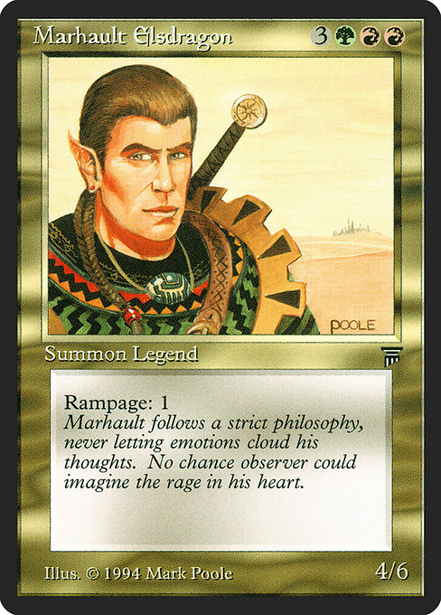 Marhault Elsdragon (Legends #244)