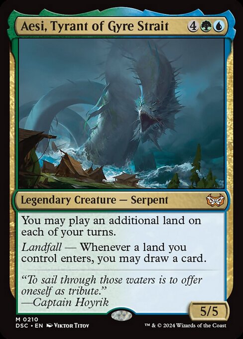 Aesi, Tyrant of Gyre Strait card