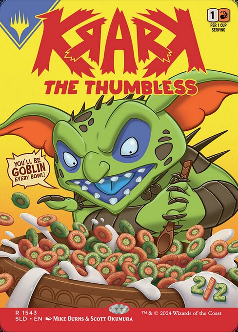 Krark, the Thumbless // Krark, the Thumbless