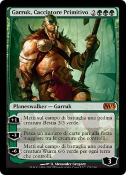 Garruk, Primal Hunter (Magic 2013 #174)