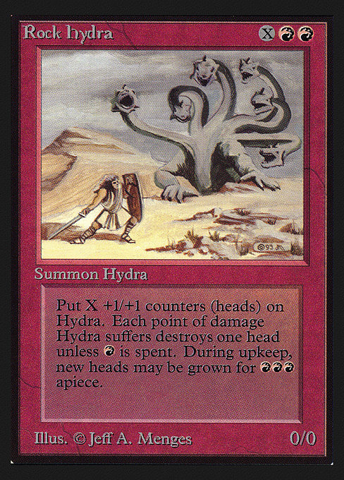 Rock Hydra (Intl. Collectors' Edition #172)