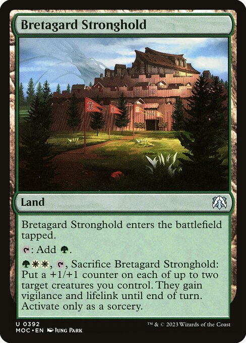 Bretagard Stronghold (March of the Machine Commander #392)