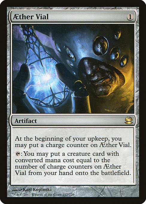 Aether Vial (Modern Masters #197)