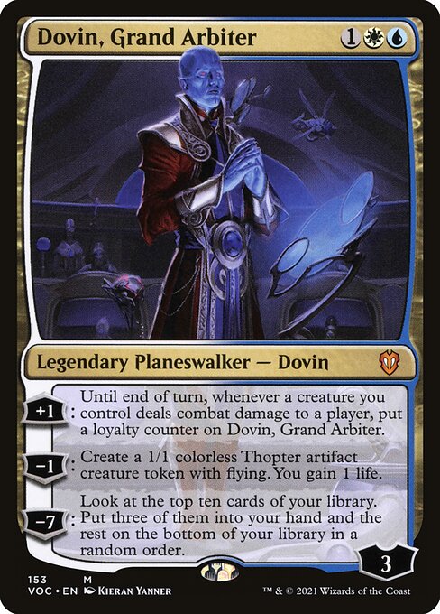 Dovin, Grand Arbiter (voc) 153 Dovin, Grand Arbiter (voc) 153