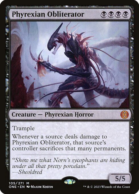 Phyrexian Obliterator (Phyrexia: All Will Be One #105)