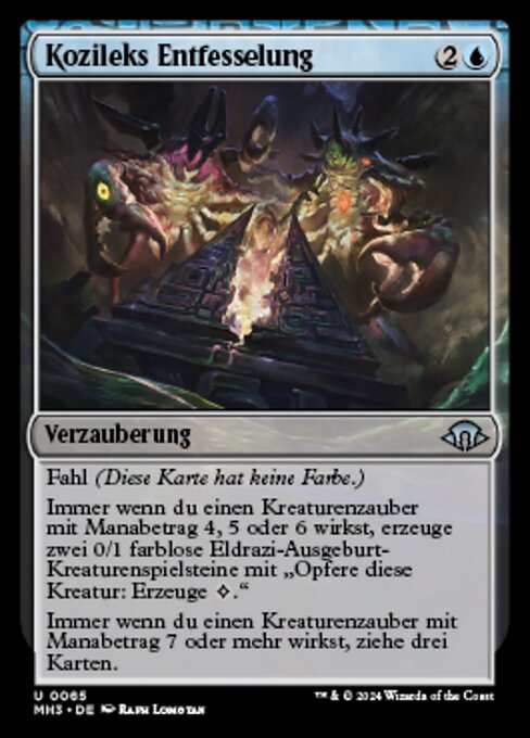 Kozilek's Unsealing (Modern Horizons 3 #65)