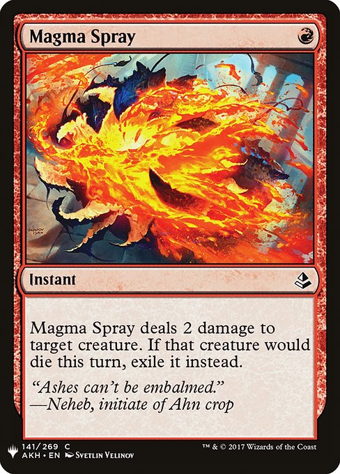 Magma Spray (Mystery Booster #1006)